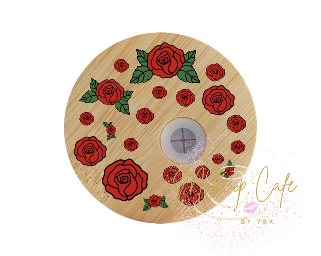 Lid Topper Red Roses