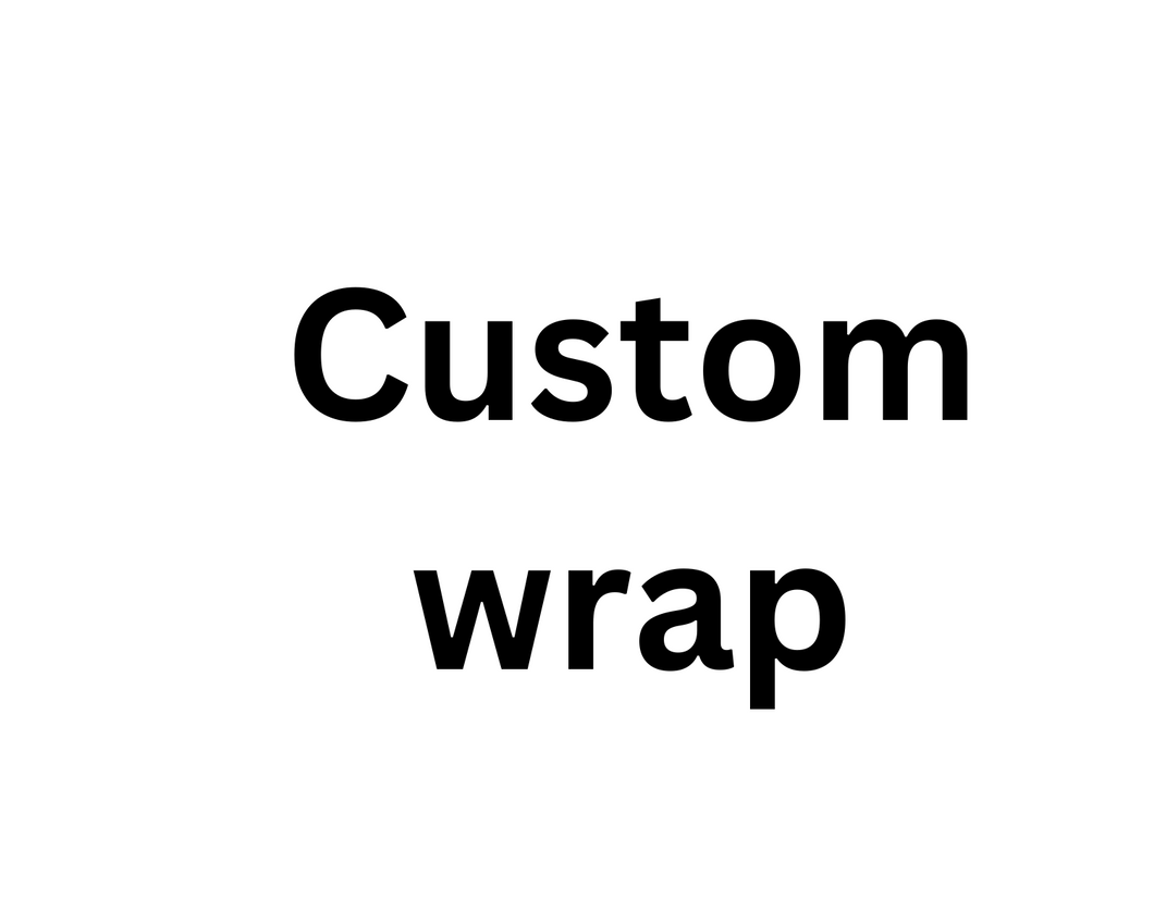 Custome UV DTF Wrap (3 same required)