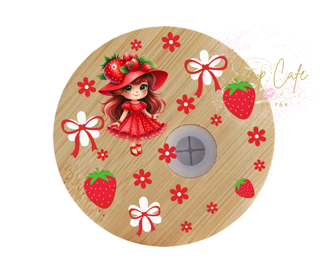 Lid Topper Strawberry