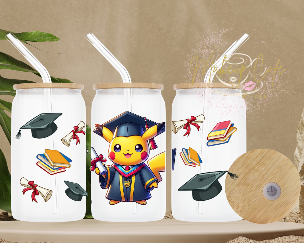 UV DTF Cup Wrap 16oz Graduation