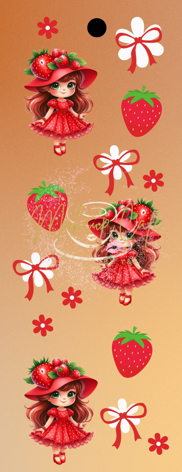 Bookmark Wrap Strawberry