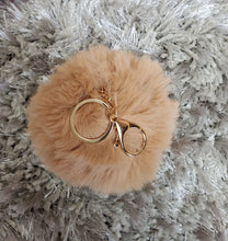 Load image into Gallery viewer, Pom Pom Keychain (8 colors available)
