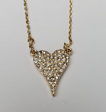 Load image into Gallery viewer, DOUBLE LAYER HEARTS NECKLACE WITH HEART EARRINGS
