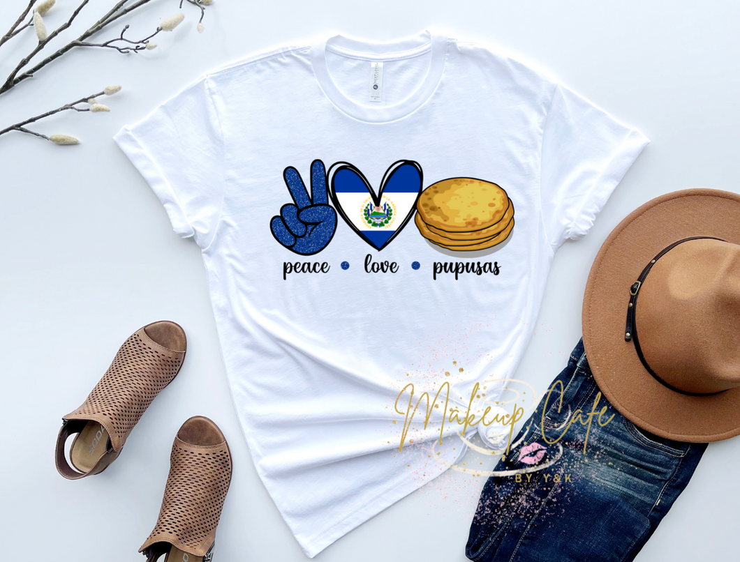 Peace Love Pupusas Shirt