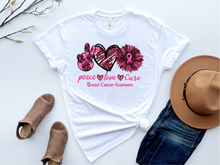 Load image into Gallery viewer, Peace Love Cure Shirt
