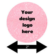 Load image into Gallery viewer, Custom 2&quot; Glossy Decals/Stickers Round
