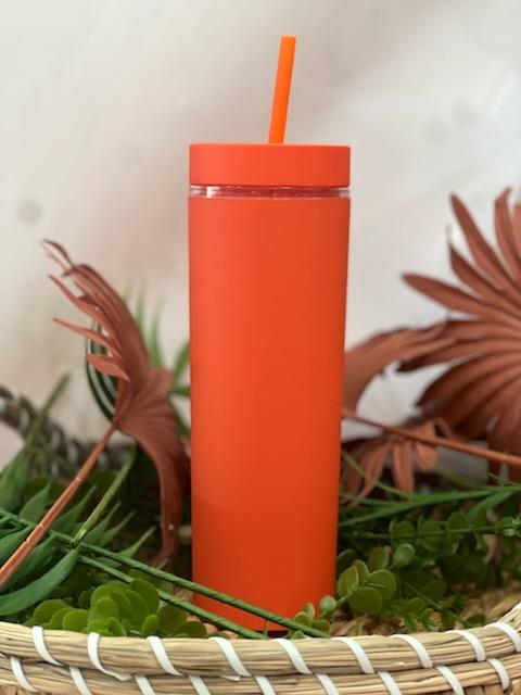 Orange Acrylic Cup 16oz