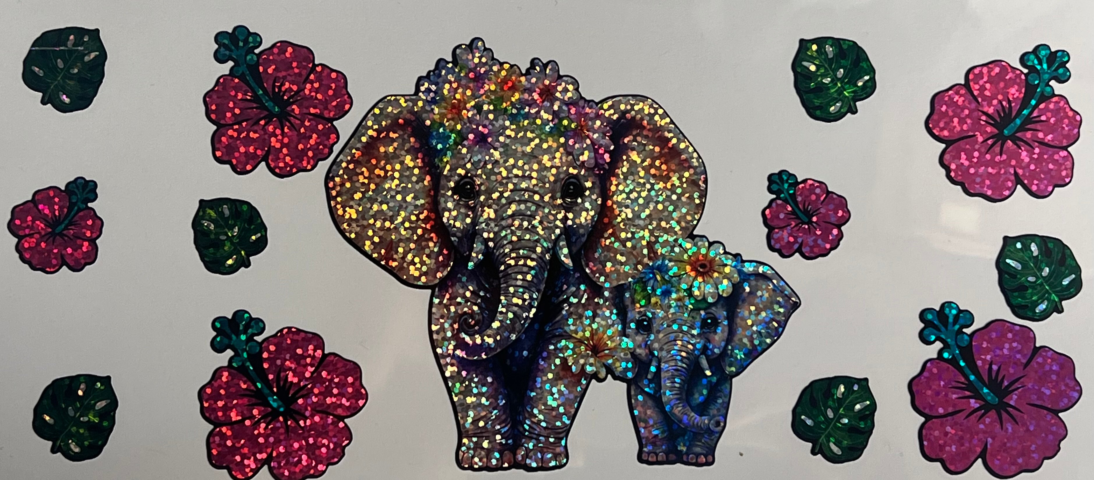 Glitter Printable Vinyl Libbey Cup Wrap 16oz Makeup Cafe By Y & K