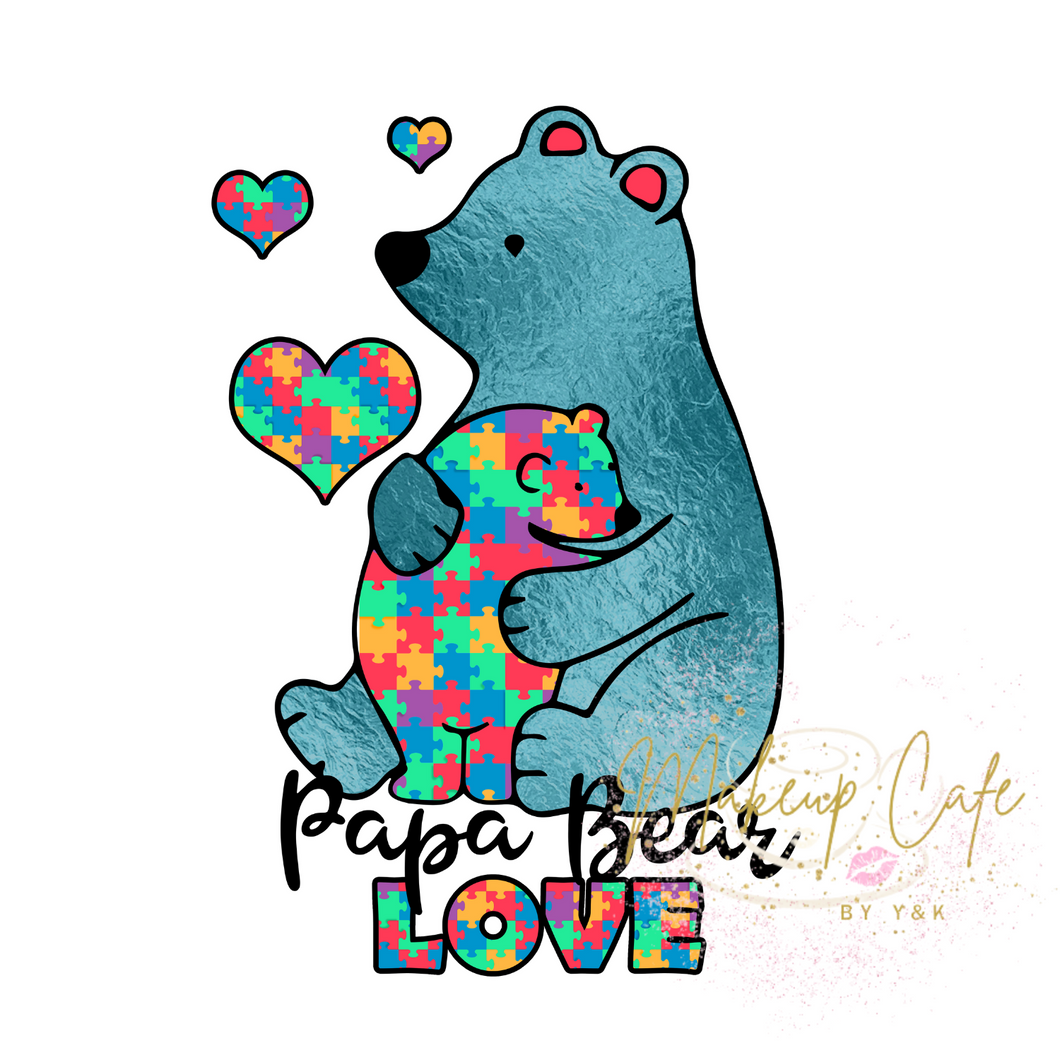 DTF Transfer Papa Bear